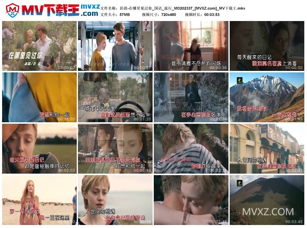 彭清-在哪里见过你_国语_流行_MD202337